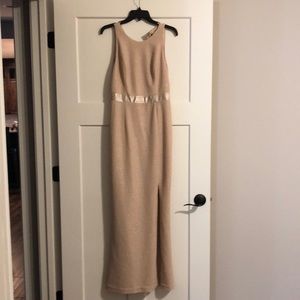 Champagne Bridesmaid Dress